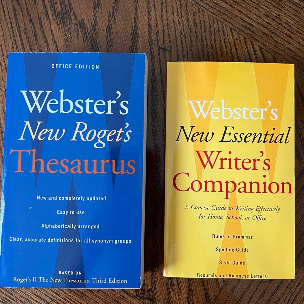 Webster’s Thesaurus & Writing Companion